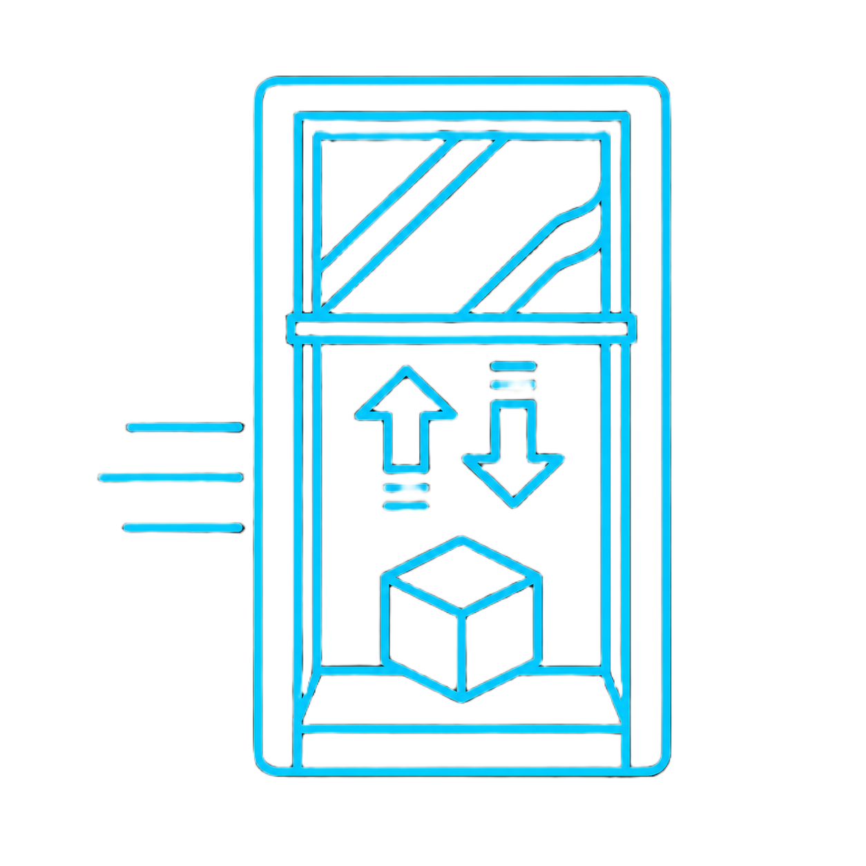 Fast door-only access icon